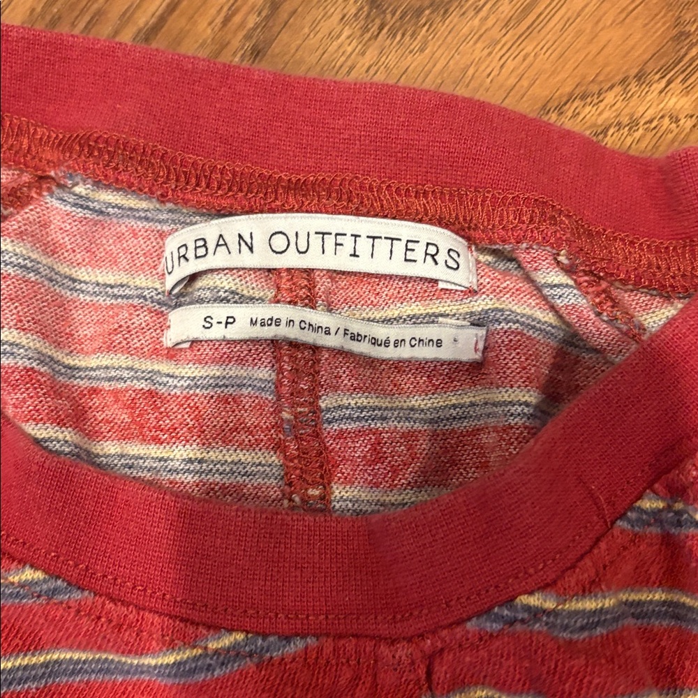 Urban Outfitters Red Striped Tank Top - Picture 2 of 8